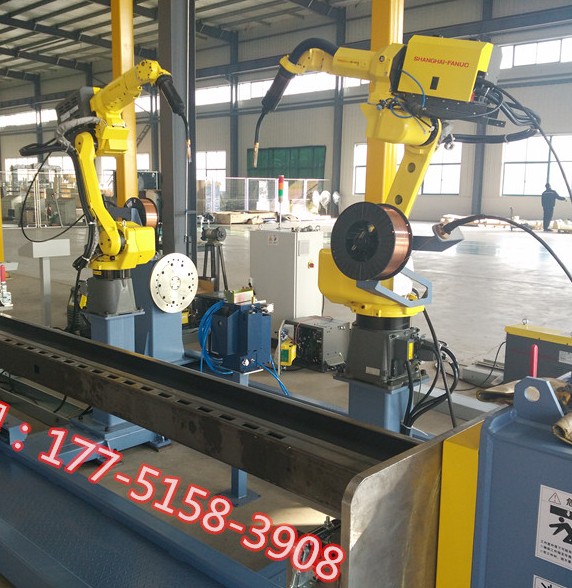 上海賜寶-立體車庫結(jié)構(gòu)件自動焊接工程案例