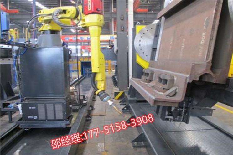 山西煤機-中部槽刮板槽自動焊接項目