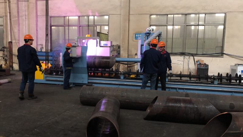 江陰揚子管件-紫銅管相貫線切割機