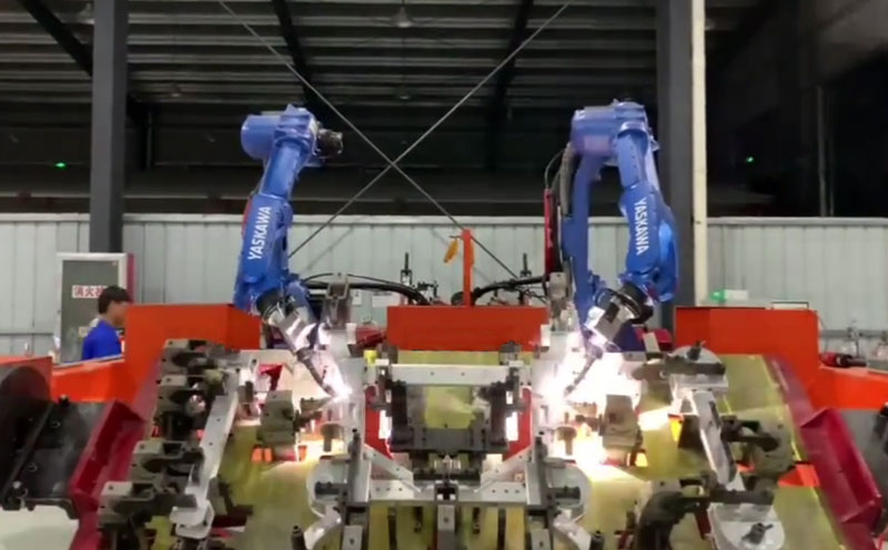 CMT+P雙機(jī)協(xié)調(diào)鋁合金焊接