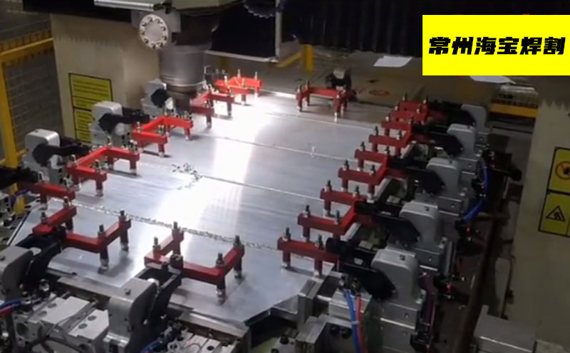 新能源汽車電池底板攪拌摩擦焊接