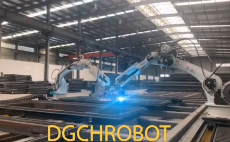 14軸同步焊接人防門