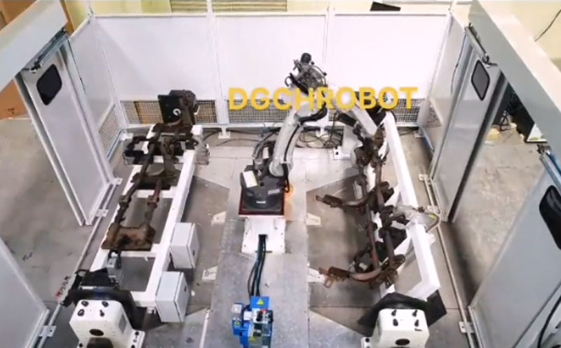 8軸聯動焊接工作站