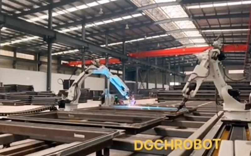 人防門14軸聯(lián)動(dòng)激光跟蹤焊接