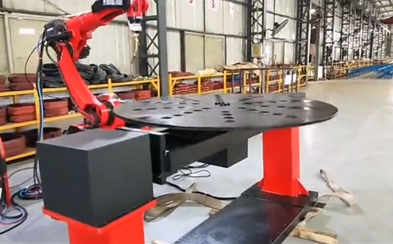 6關(guān)節(jié)2軸同步變位機(jī)焊接機(jī)器人