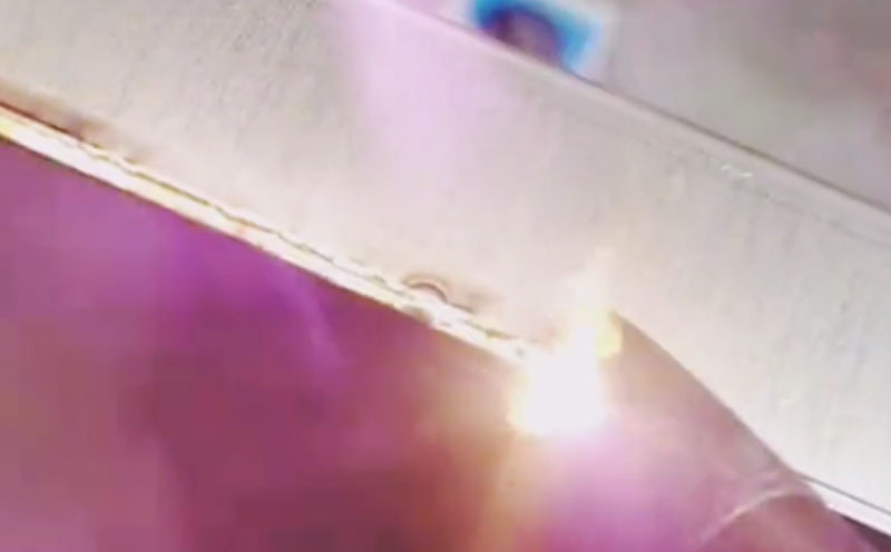 手持激光焊接機客戶使用反饋 啥也不說了 上才藝