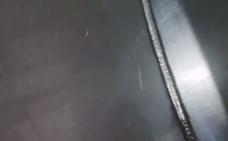 手持式自動送絲激光焊接機 焊2.5mm鋁單板 簡單漂亮