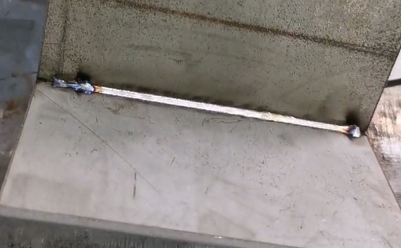 1500瓦手持激光焊接機 焊3mm不銹鋼板 牢固美觀