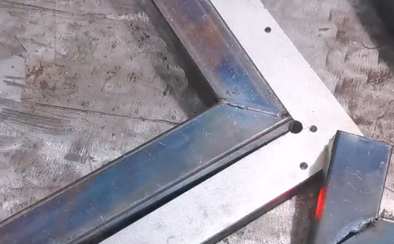 1000瓦手持自動送絲焊接機 焊0.8mm鐵管