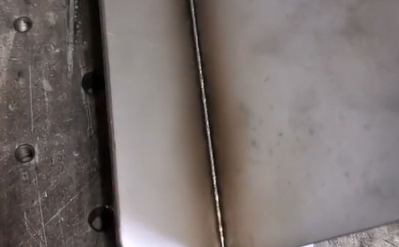 海寶手持激光焊接機，焊縫美觀