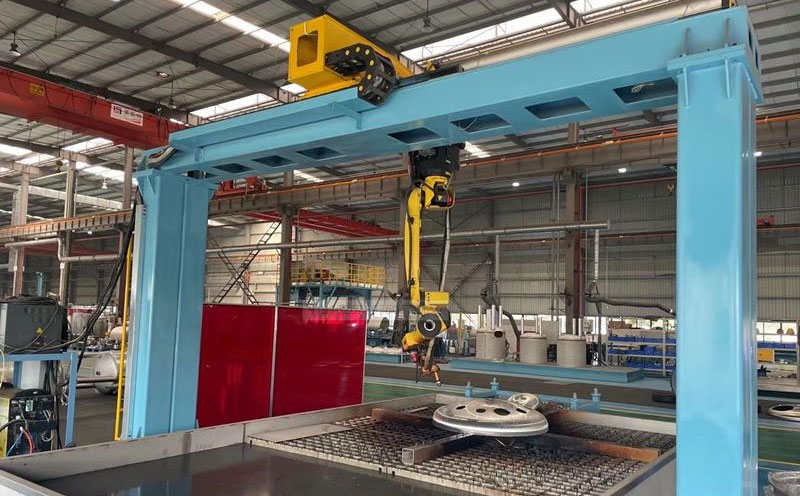 南瑞集團公司封頭切割機合作案例