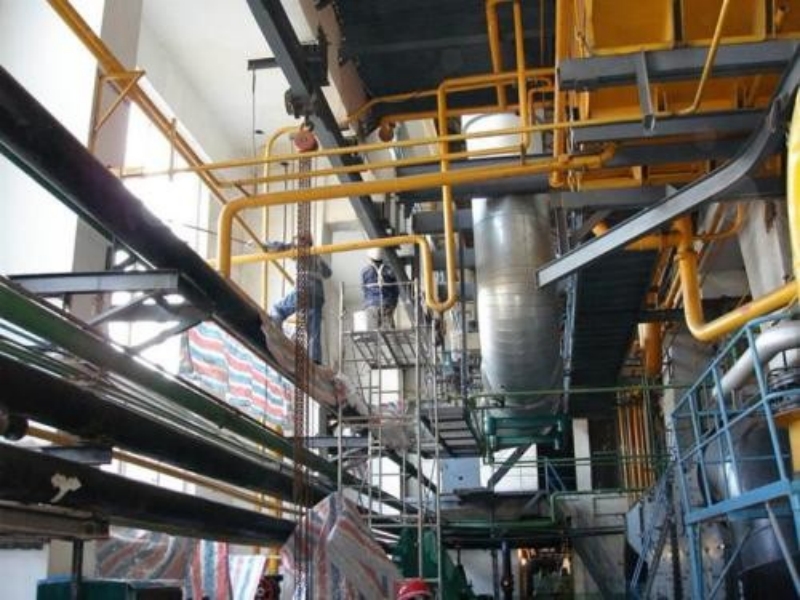 鋼結(jié)構(gòu)鍋爐架焊接案例