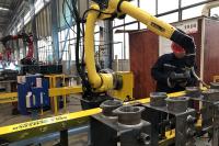 防爆電器焊接機器人工作站