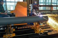 HB012S系列自旋轉式管子相貫線切割機