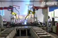 3D視覺人防門自動化焊接