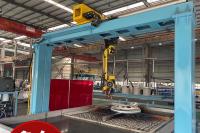 容器封頭切割機器人