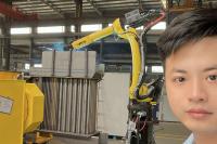 機(jī)器人焊接護(hù)欄支架