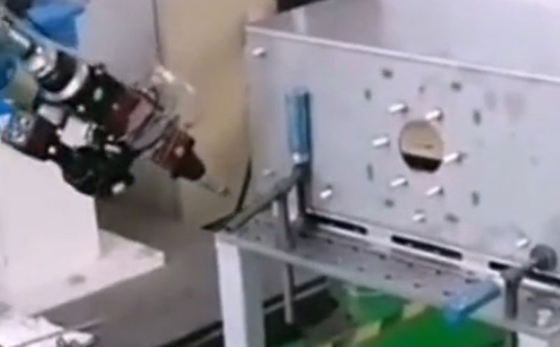 不銹鋼水箱箱體激光焊接1