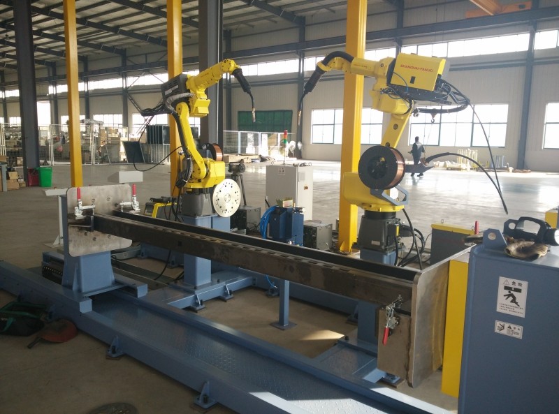 蜂窩板機器人焊接