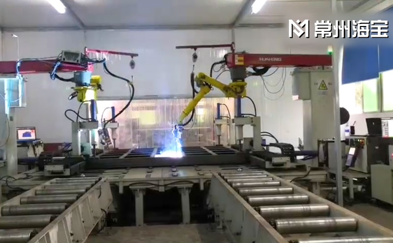 3D視覺人防門自動化焊接應用